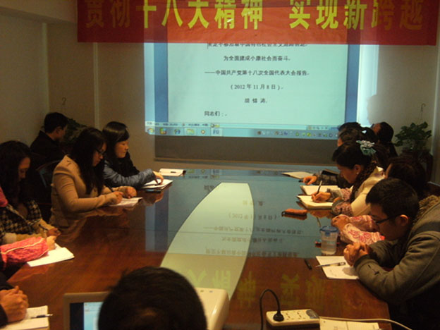 貫徹十八大精神，實現(xiàn)新跨越