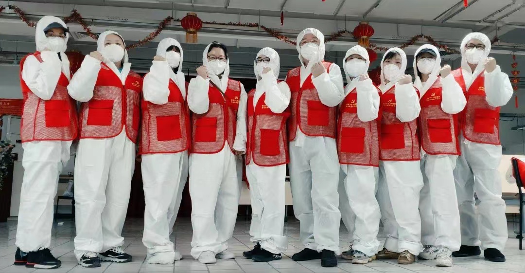 東信醫(yī)藥黨群志愿服務(wù)隊(duì)深入社區(qū)，助力疫情防控